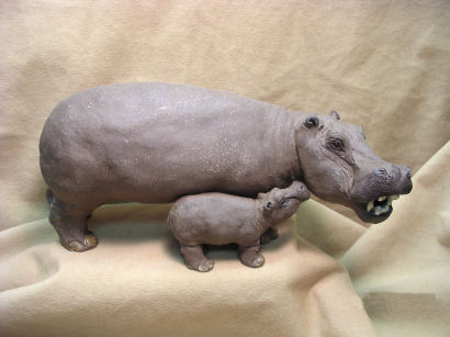 Hippo with Baby