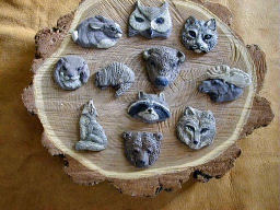 North American Animal Pins