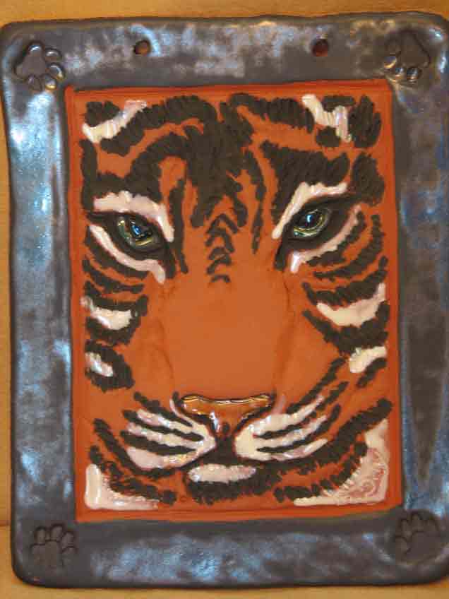 Tiger Plaque